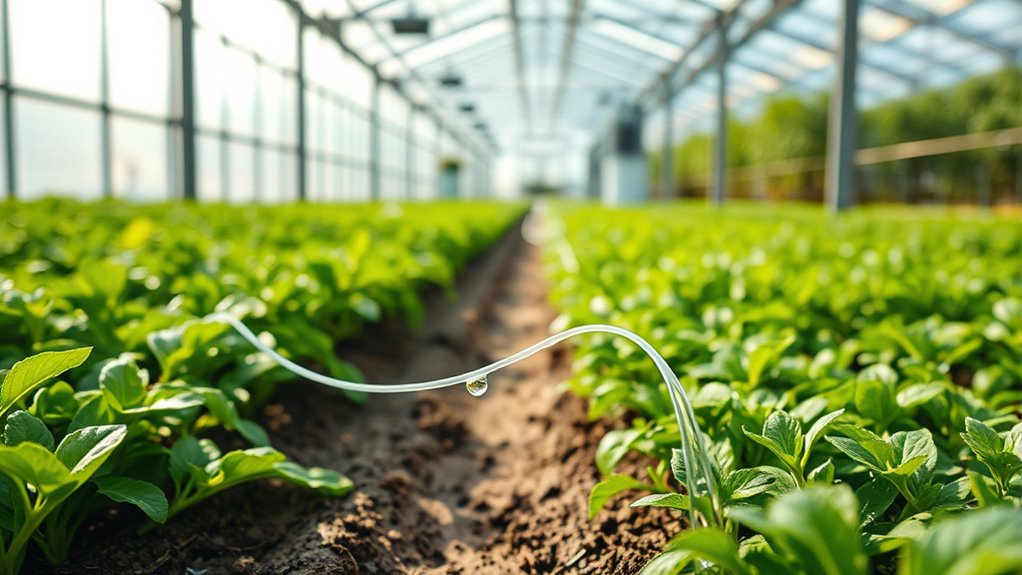 efficient watering for crops