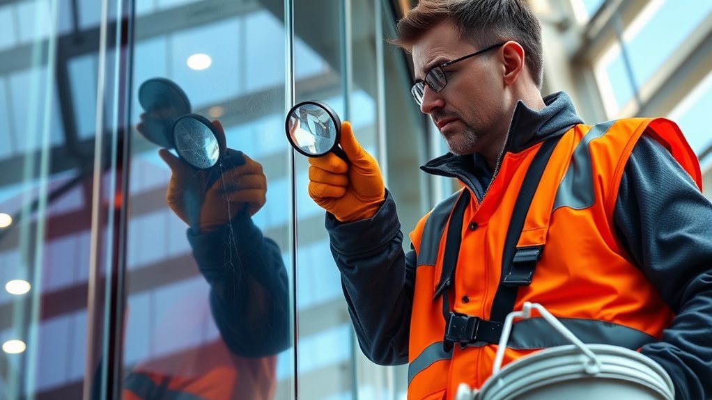 ensure proper glazing maintenance