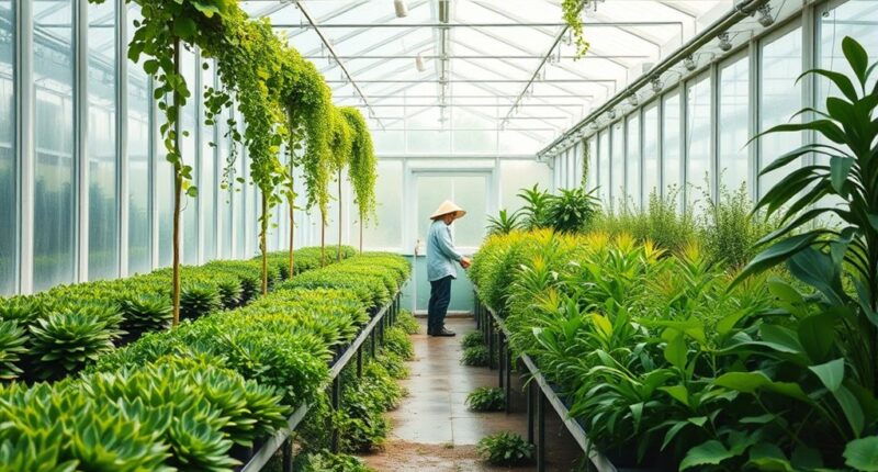 explore greenhouse management techniques
