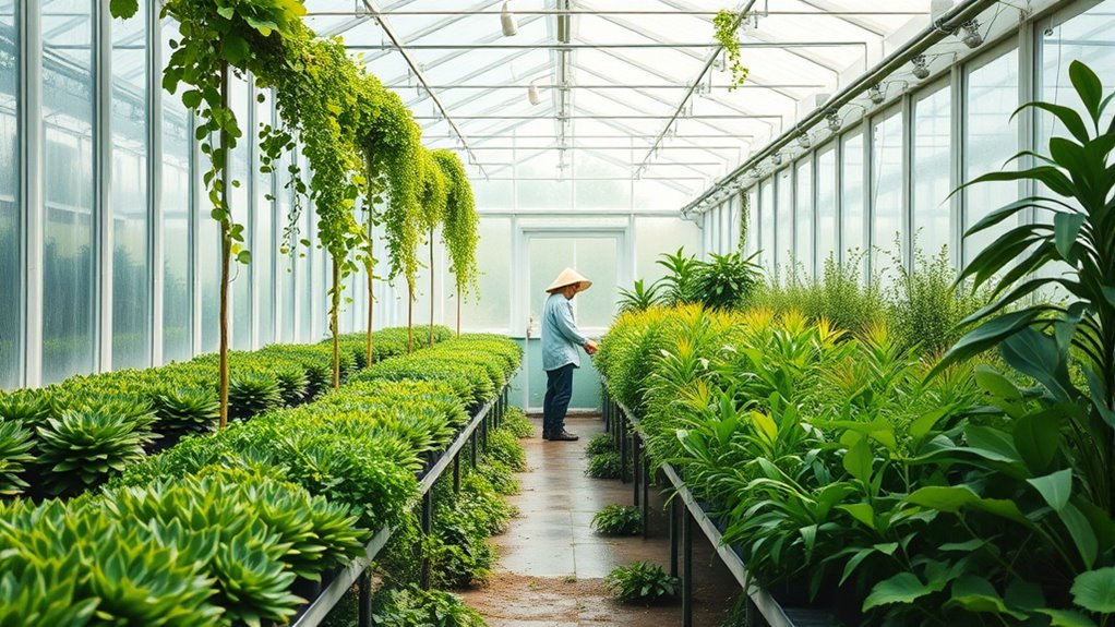explore greenhouse management techniques