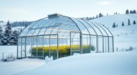 extreme winter greenhouse construction