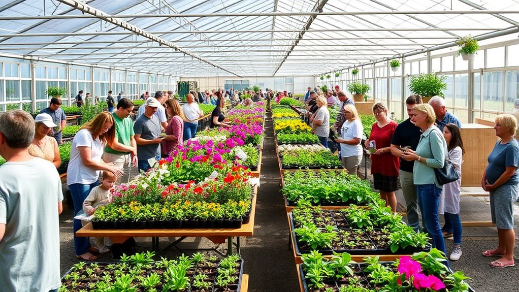 gardening swap meets community