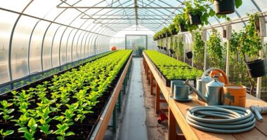 get greenhouse ready early