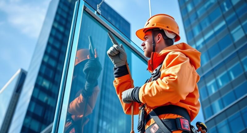 glazing panel inspection repair