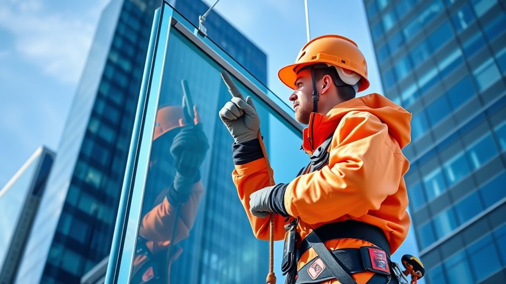 glazing panel inspection repair