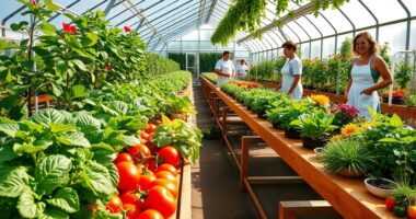 greenhouse aids local food banks