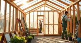 greenhouse construction project diary