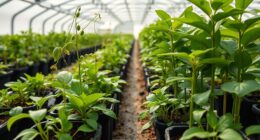 greenhouse cultivation of legumes