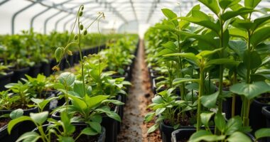 greenhouse cultivation of legumes