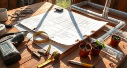 greenhouse diy budget planning