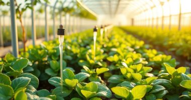 greenhouse drip irrigation implementation