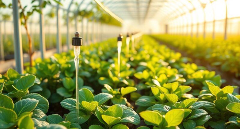 greenhouse drip irrigation implementation