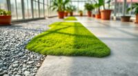 greenhouse flooring material choices