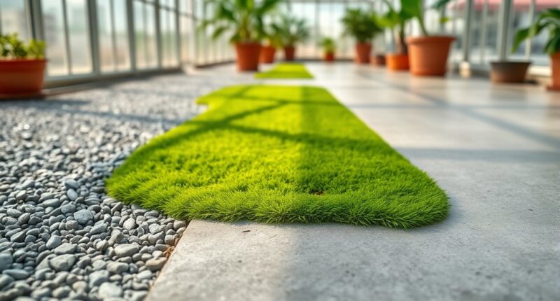 greenhouse flooring material choices