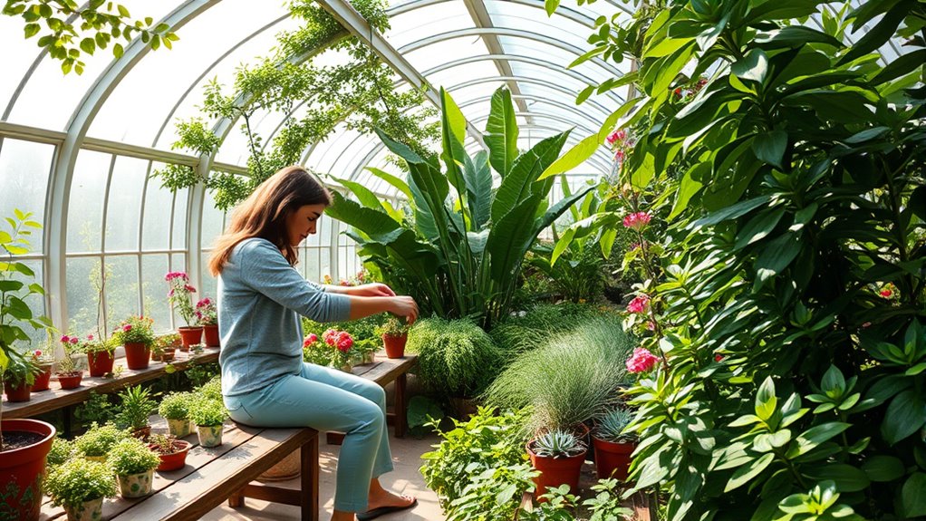greenhouse gardening fosters mental resilience