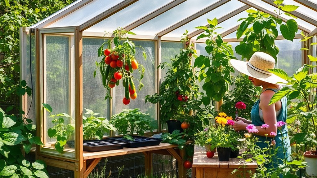 greenhouse gardening pest management