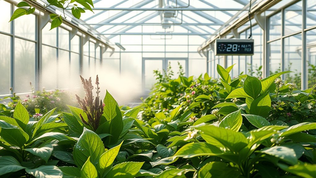 greenhouse humidity management techniques