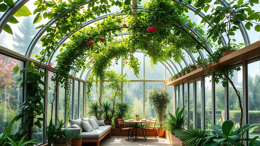 greenhouse living space integration