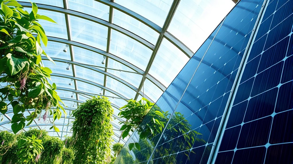 greenhouse solar energy integration