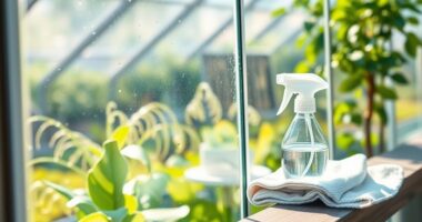 greenhouse surface cleaning