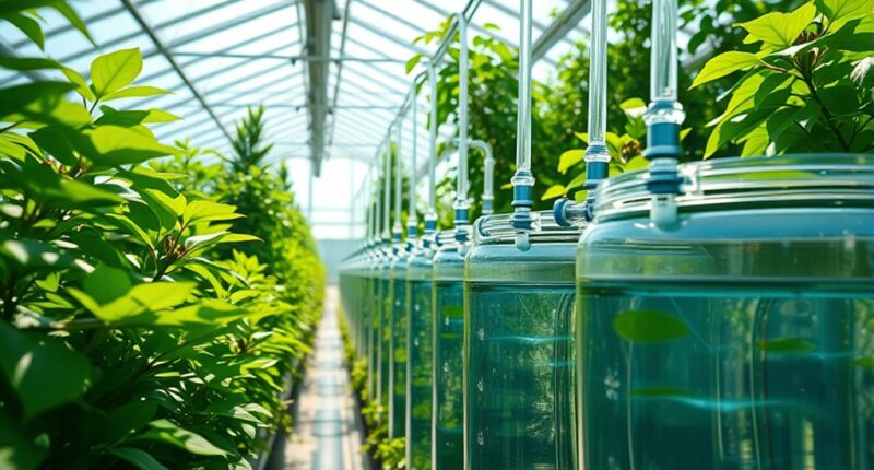 greenhouse water recycling system