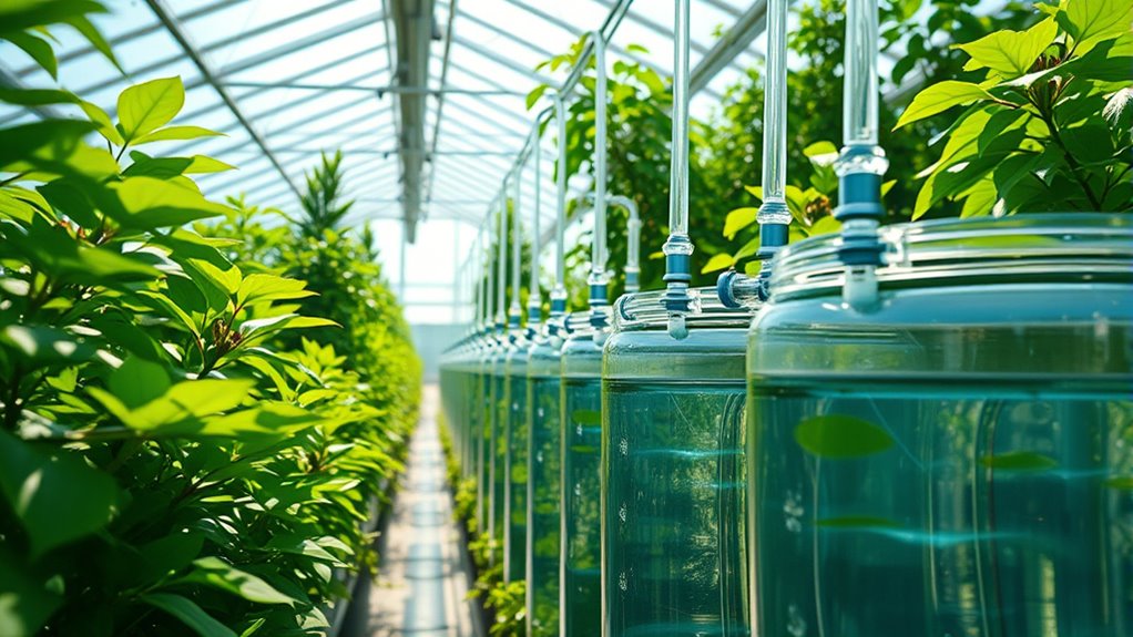 greenhouse water recycling system