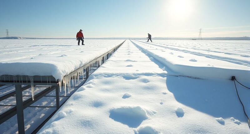 greenhouse winter snow management