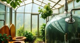 greenhouses with compost biogas