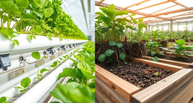 growing methods comparison