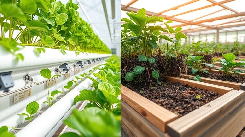 growing methods comparison