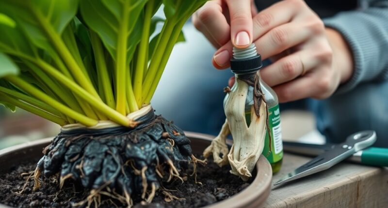 identifying and managing root rot