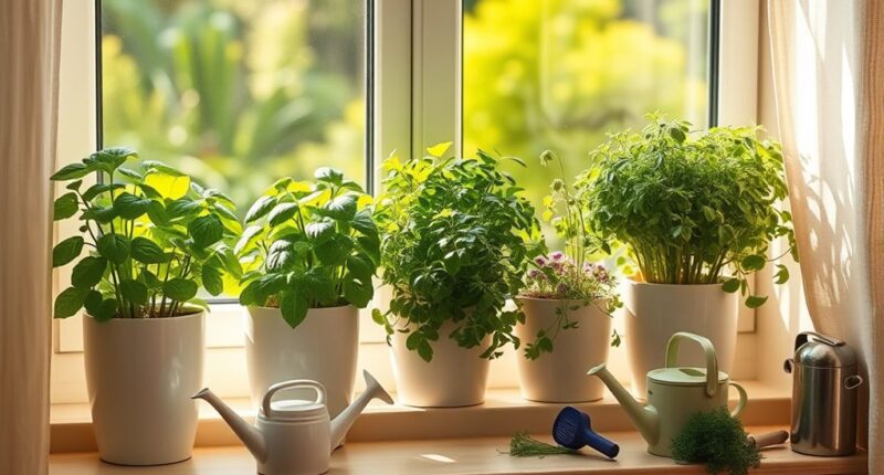 indoor all season herb cultivation
