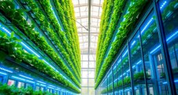 indoor greenhouse vertical farming