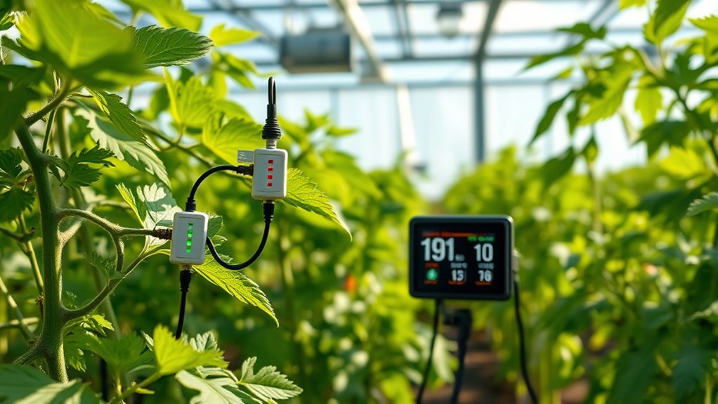 iot sensors ensure optimal greenhouse