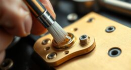 lubricate and adjust hinges