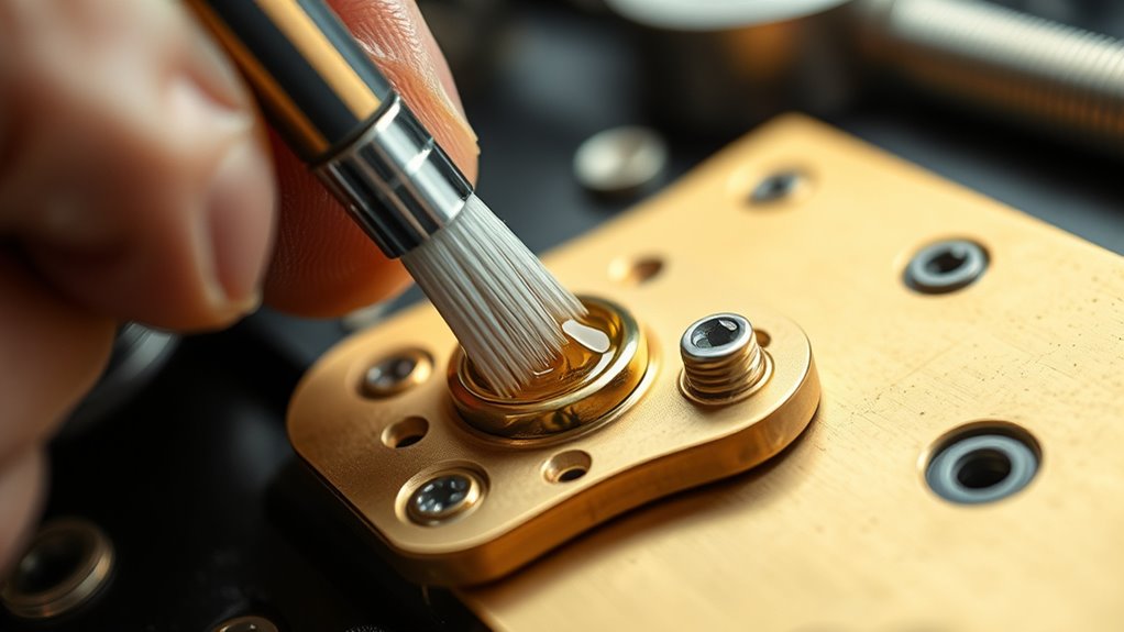 lubricate and adjust hinges