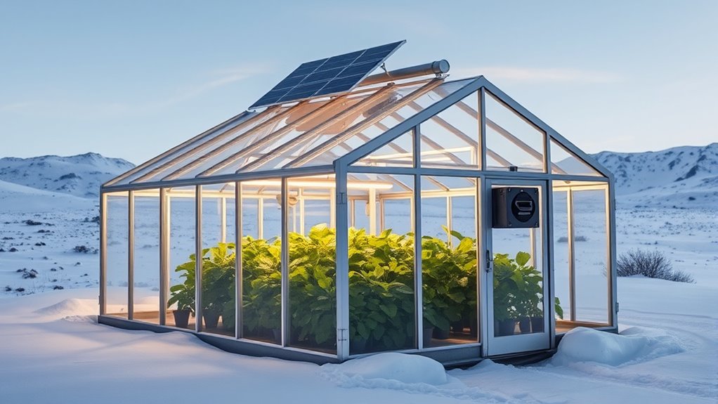 maximize solar gain naturally