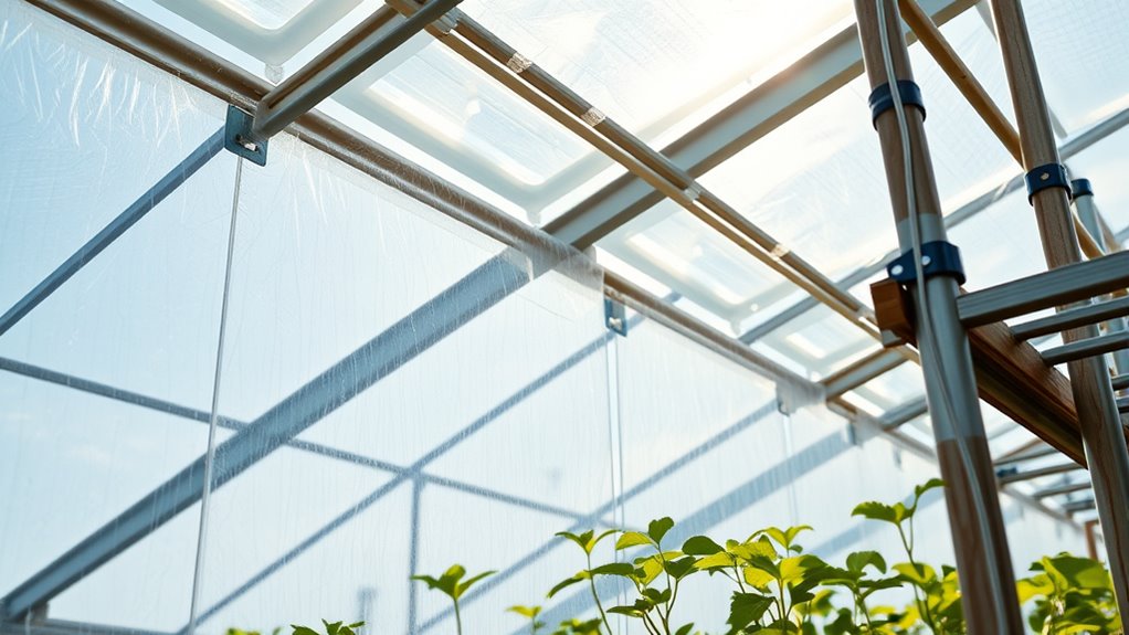 minimizing plastic in greenhouses