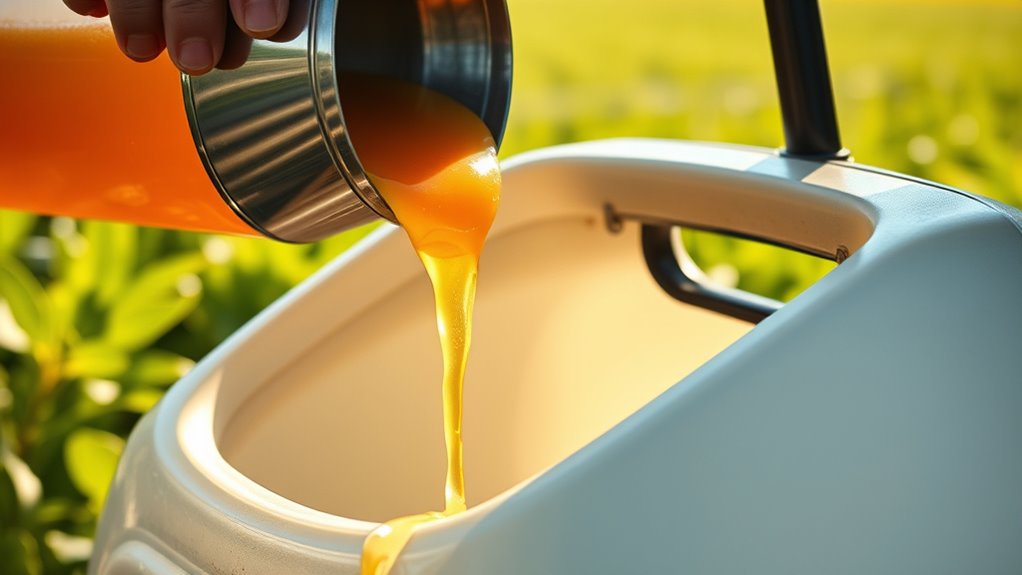 mixing and applying fertilizers