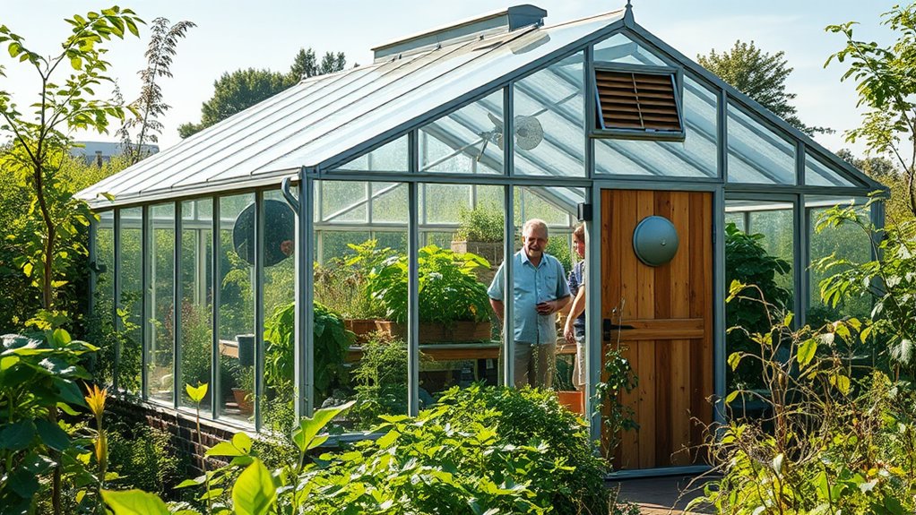 off grid greenhouse design