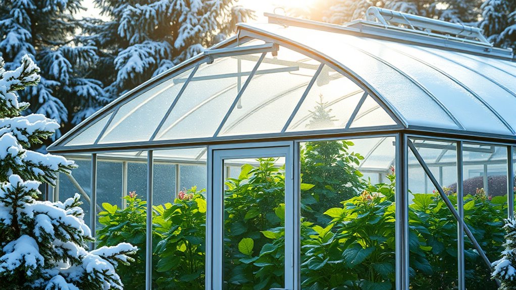 off grid winter greenhouse design