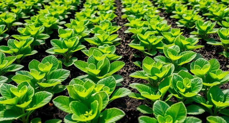 optimal dense planting distances