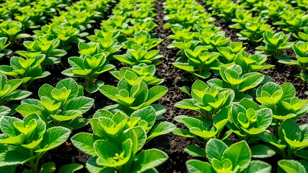 optimal dense planting distances