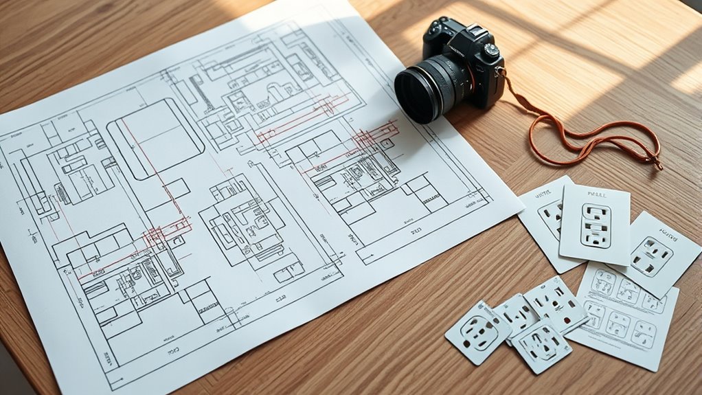 optimal lighting and outlets