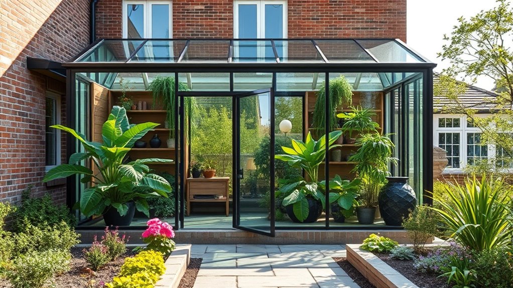 optimize greenhouse ventilation and materials