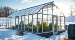 passive winter greenhouse design