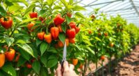 pepper plant training methods