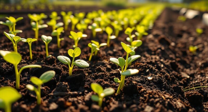 plant fall seedlings early