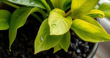 plant watering issue signs