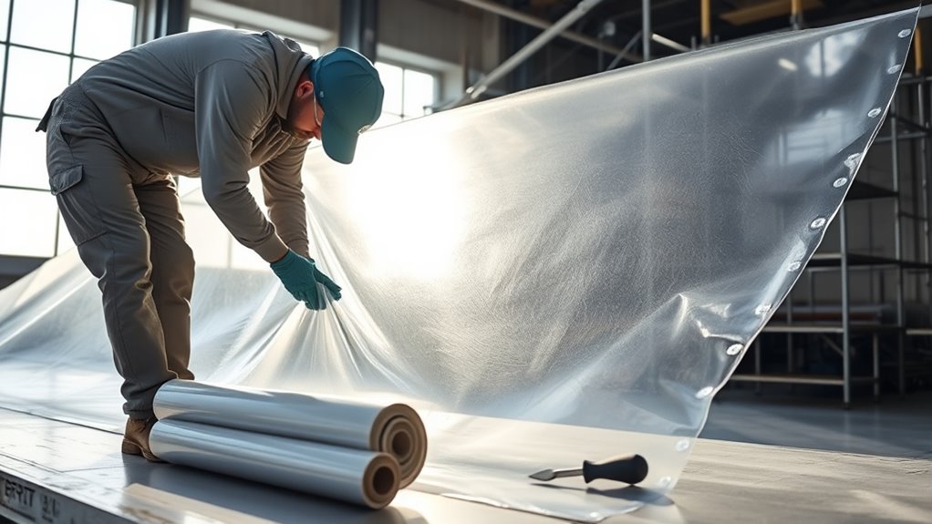 polyethylene covers maintenance tips